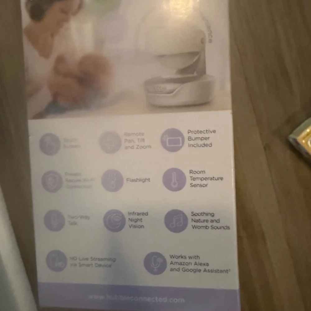 Nursery Pal Premium 5” Smart HD Baby Monitor - White